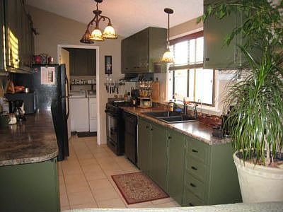 Sunny kitchen