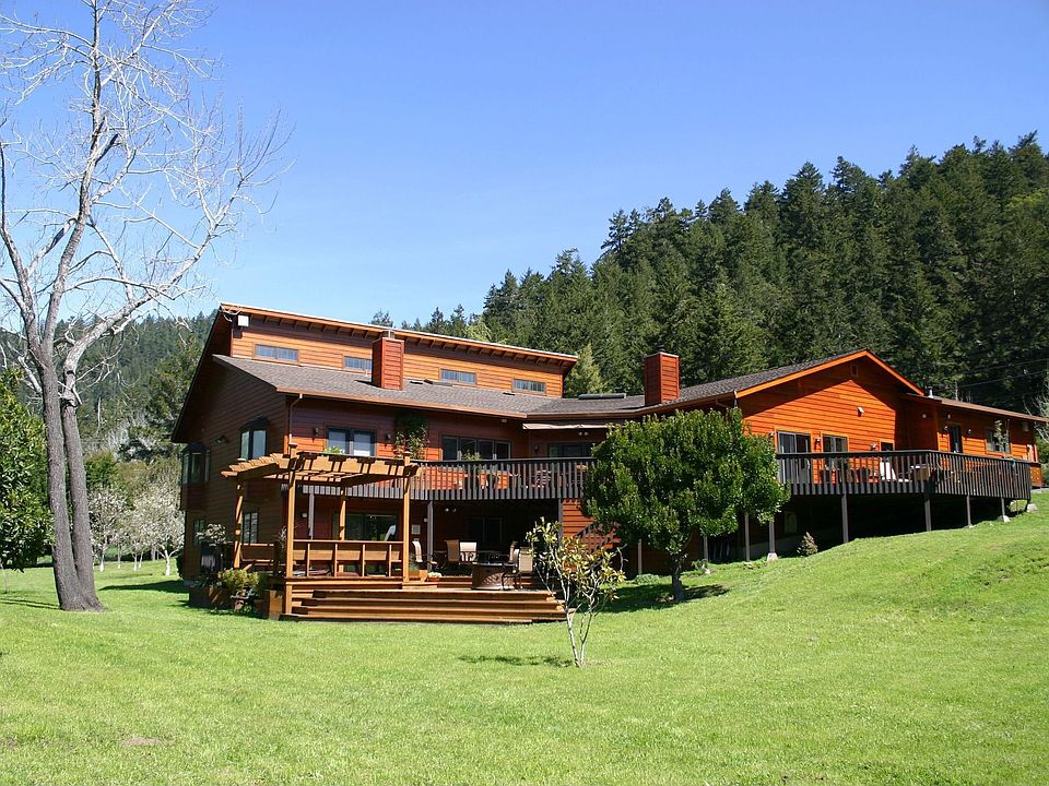 Rear of home