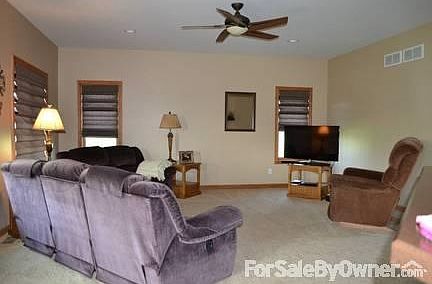 Right off kitchen for great entertaining!