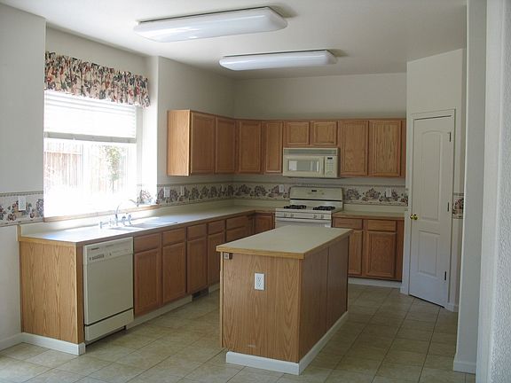 Open dining area and Kitchen.