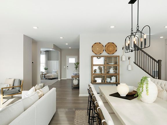 Standing in the Dining Room Looking into the Foyer
