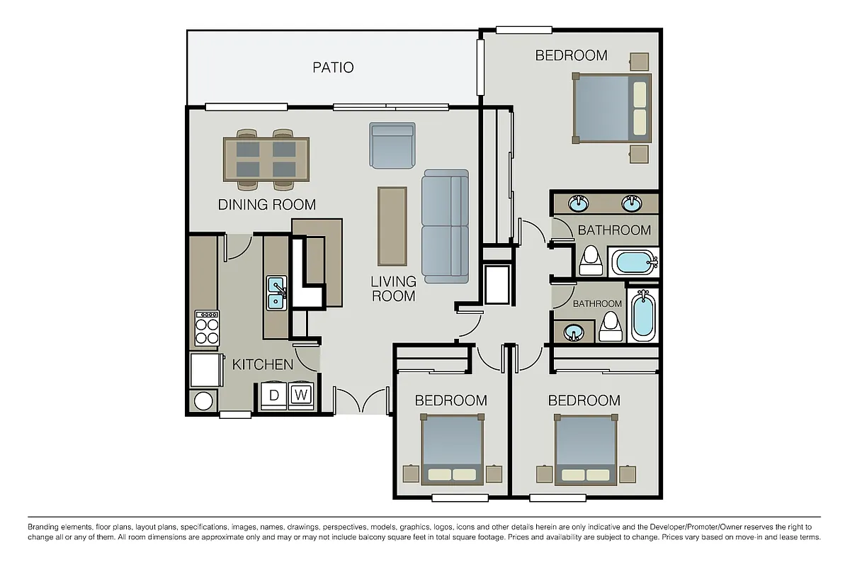 Floor plan Plan 3A