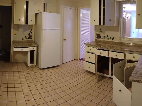 kitchen view granite counters