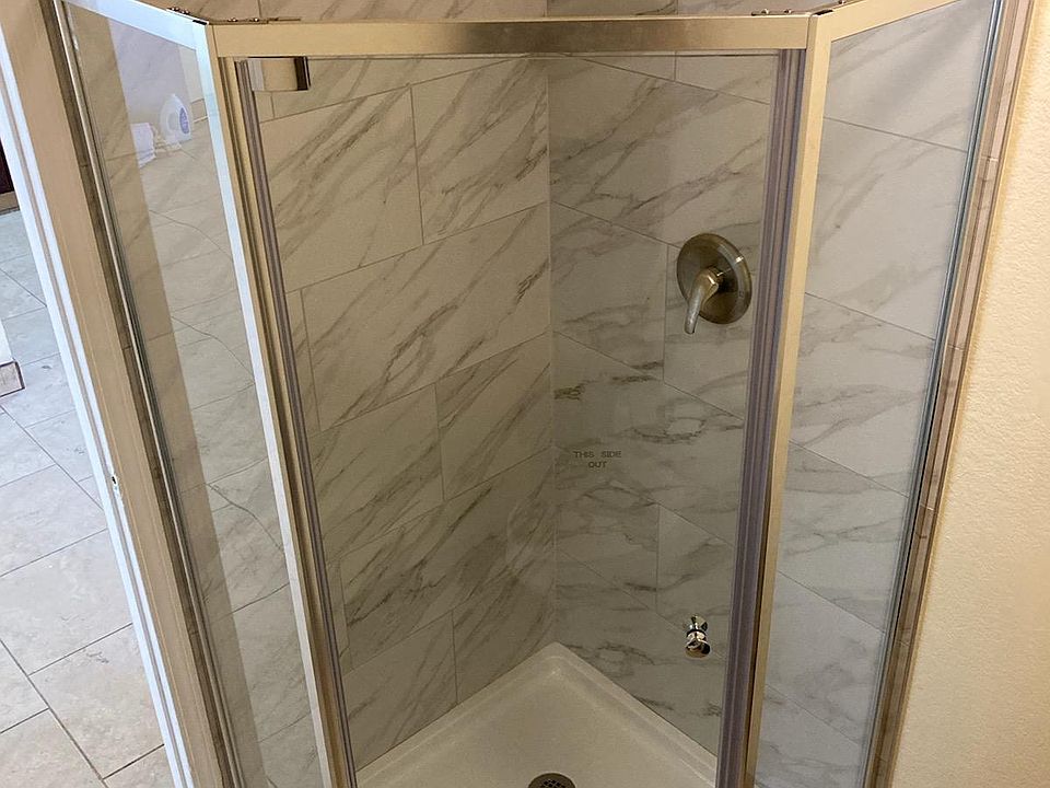 new shower - completed