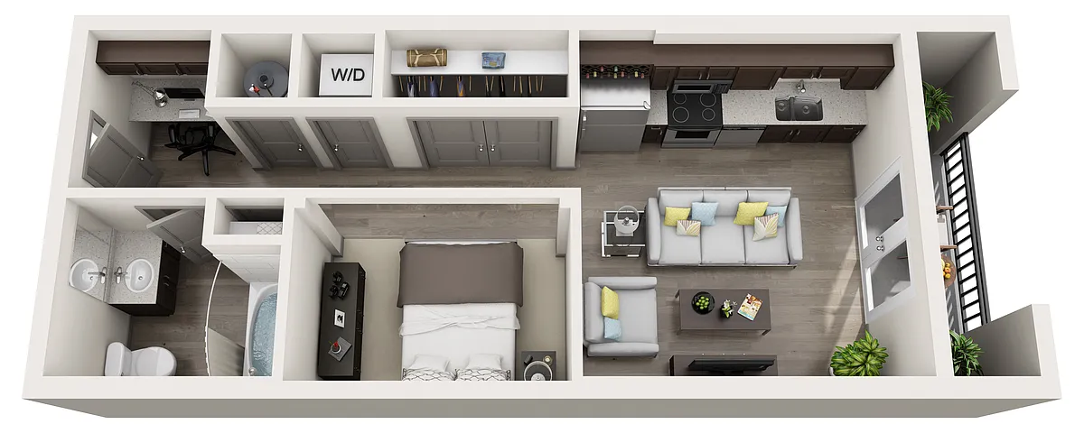 Floor plan Baxter