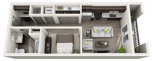 Floor plan Baxter