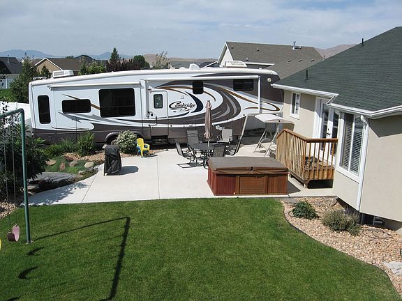 Patio and RV Parking