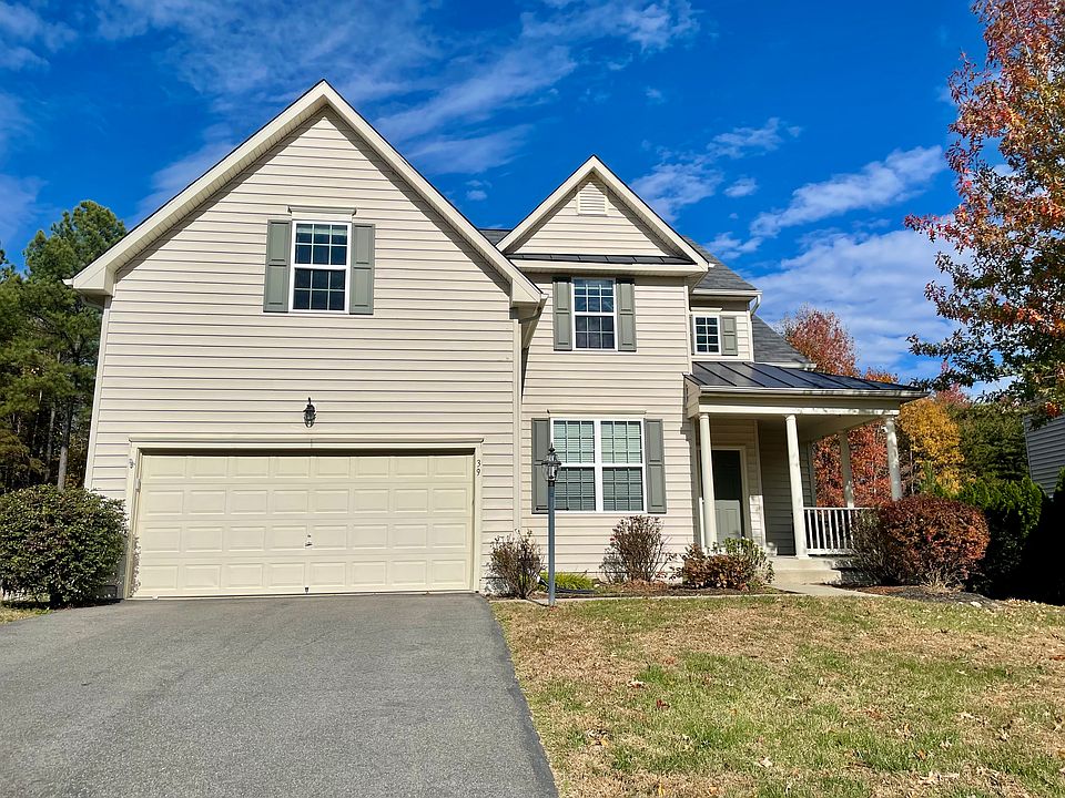 Driveway and front of house.