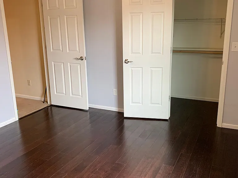 2nd bedroom entrance and walk-in closet.