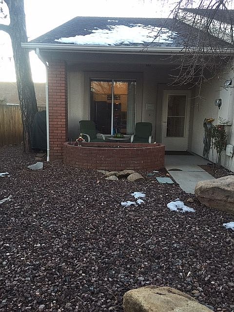 Front patio.