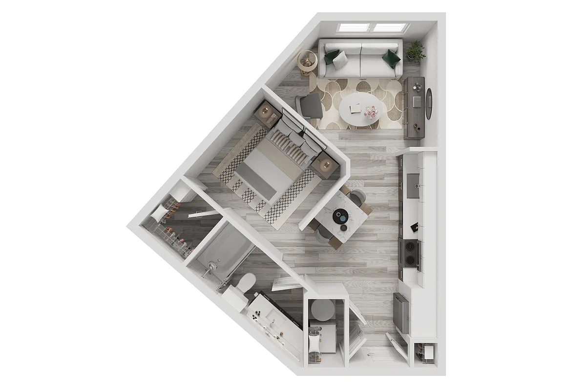 Floor plan E1 60