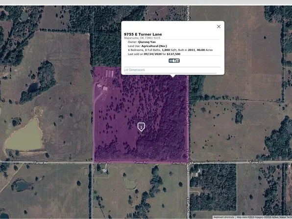 9755 E Turner Ln, Wapanucka, OK 73461
