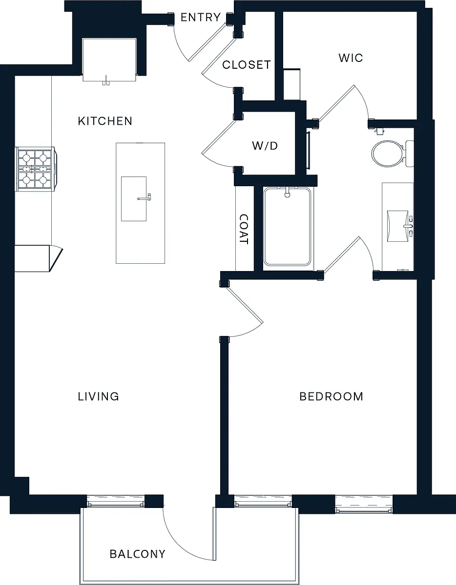 Floor plan A1B