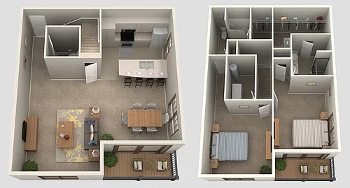 Floor plan The Davidson