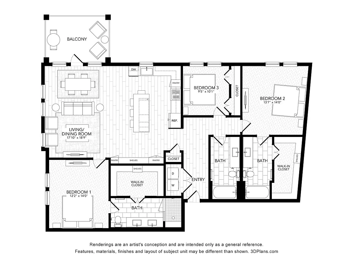 Floor plan C3
