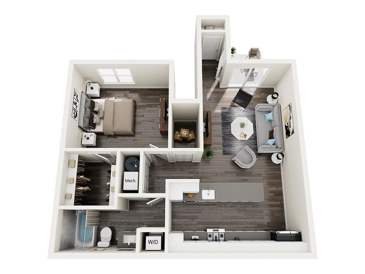 Floor plan Copenhagen Lower