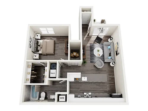 Floor plan Copenhagen Lower