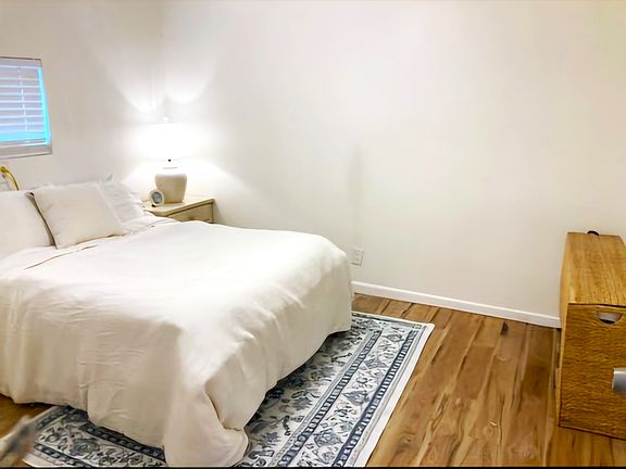 Spacious Bedroom with large Ikea Closet