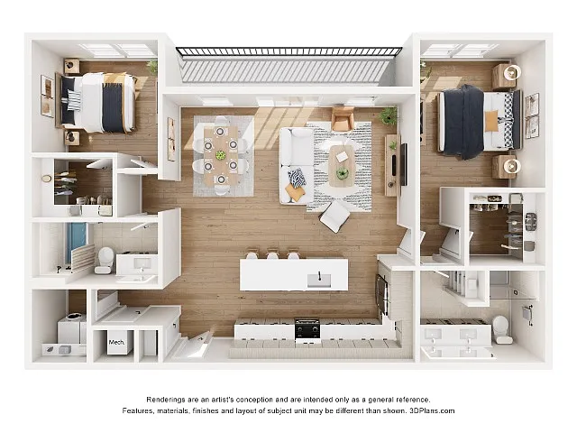 Floor plan Apartment Home B1
