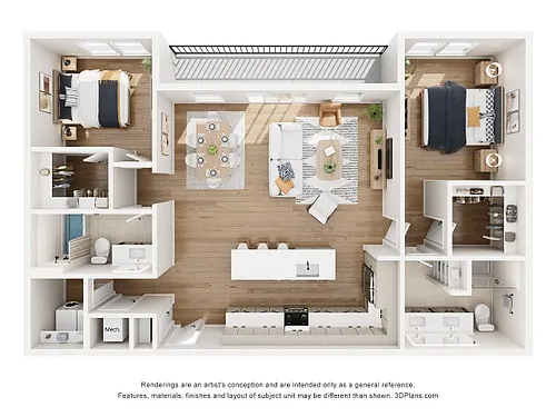 Floor plan Apartment Home B1