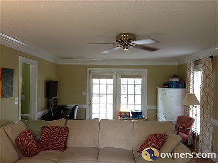 Great Room with French Doors to Deck