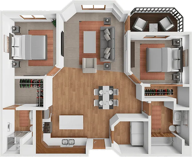 Floor plan Sheyenne