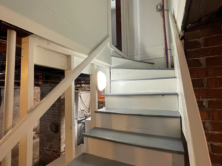 Interior door down to basement.
