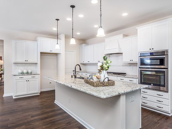 Kitchen with granite