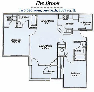 Floor plan The Brook