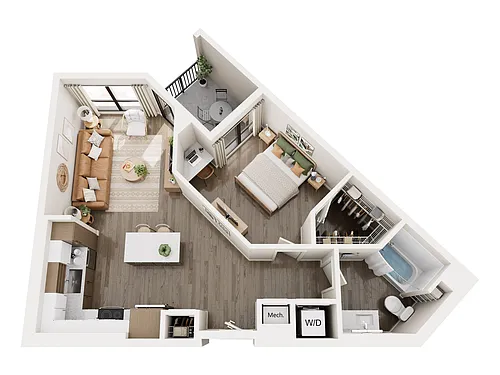 Floor plan Haven A