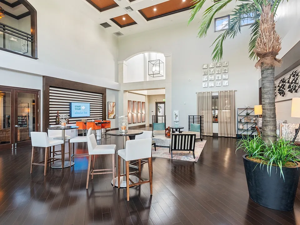 Dual-tier clubhouse with party room