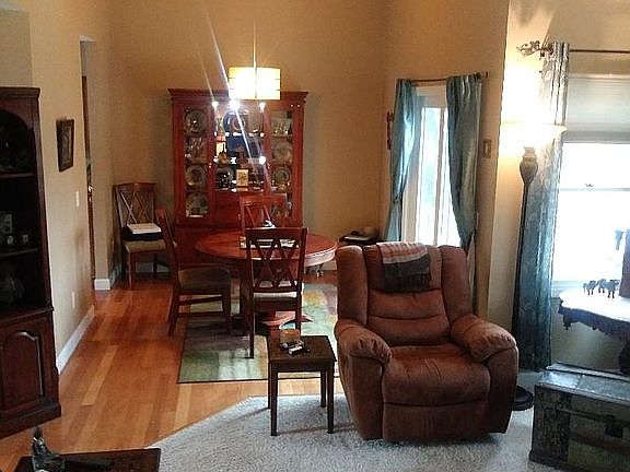 Living room to dining room