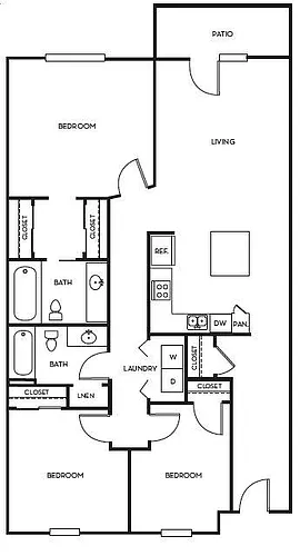 Floor plan Manhattan