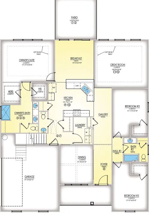 Carol SL Plan, Colony at Forest Lake, Florence, SC 29501 Zillow