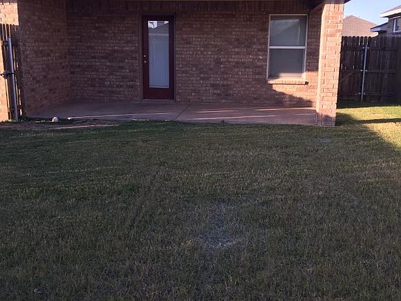 Back yard & covered patio