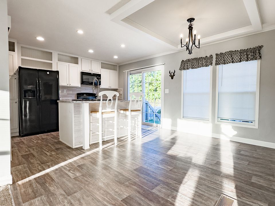 Kitchen with Large Island and Dining Nook