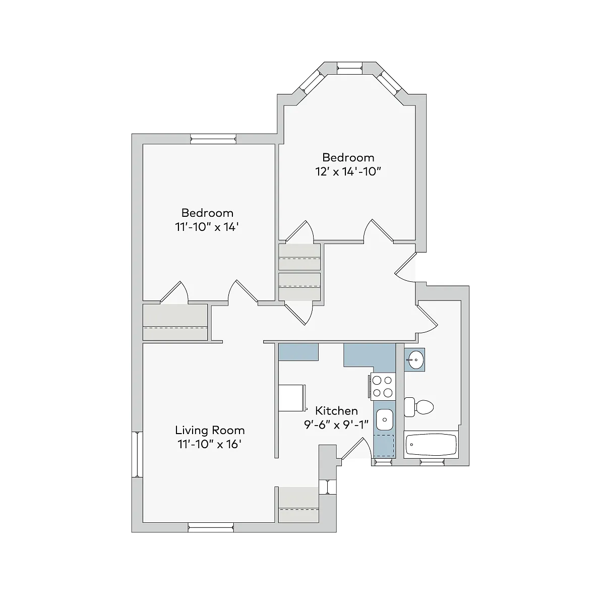 Floor plan van-2ba