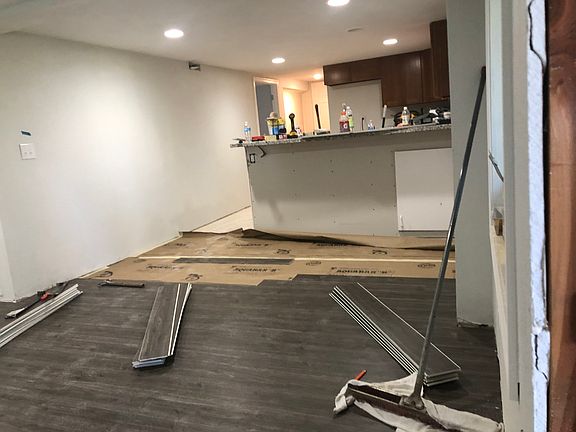 Lower lvl flr install