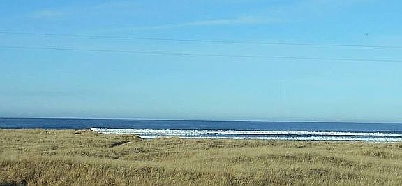 Unobstructed view of ocean