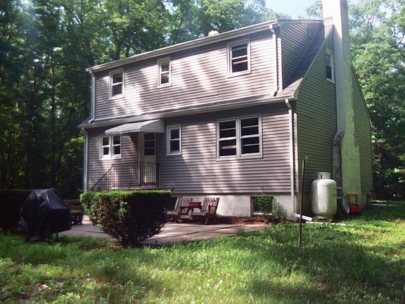 spacious back yard