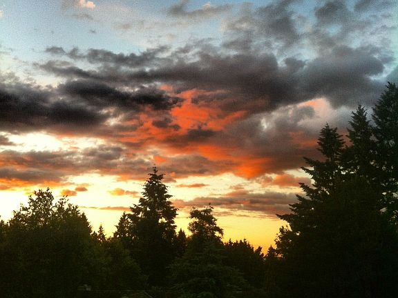 Sunset from Front Windows
