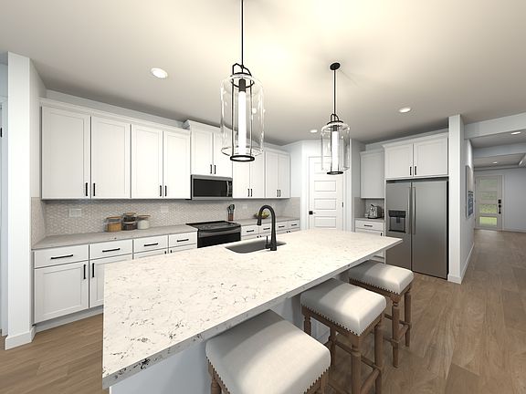 Rendering of the Emilia Kitchen