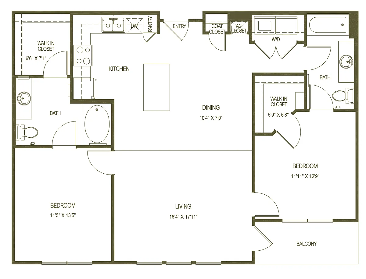 Floor plan B3