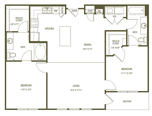 Floor plan B3