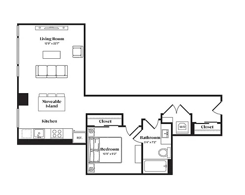 Floor plan A13