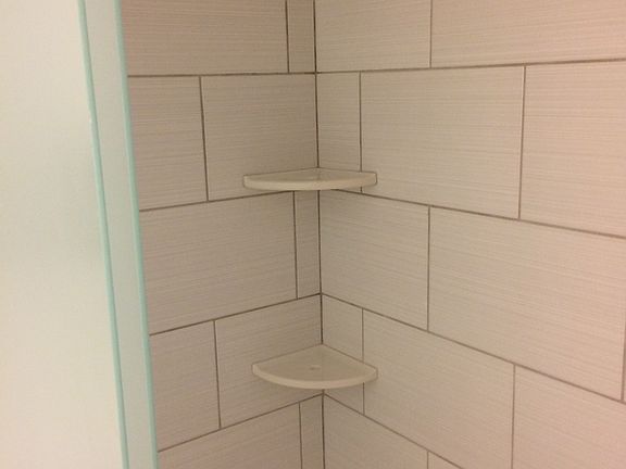 New master bath shower 