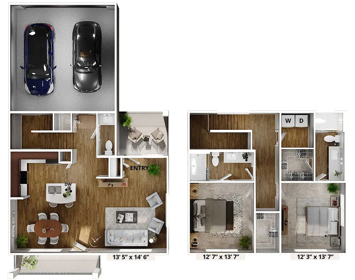 Floor plan B4T