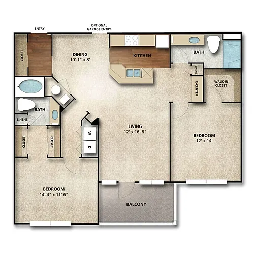 Floor plan Wellington