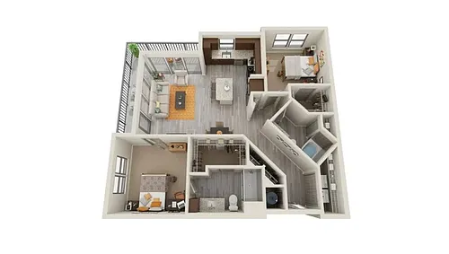 Floor plan The Sunset