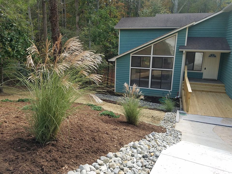 New paint and landscaping.